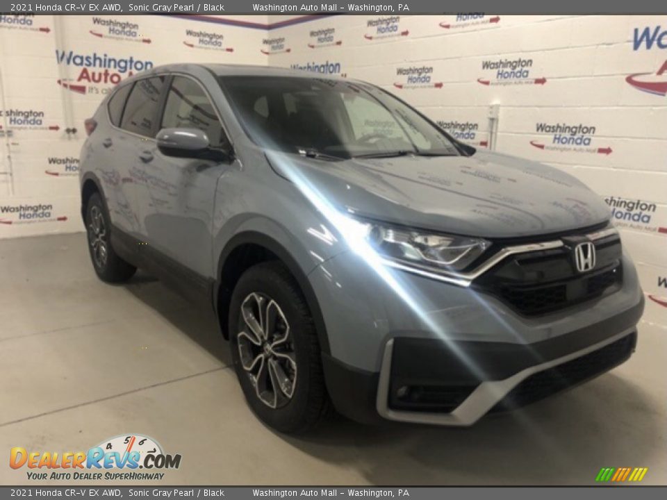 2021 Honda CR-V EX AWD Sonic Gray Pearl / Black Photo #2