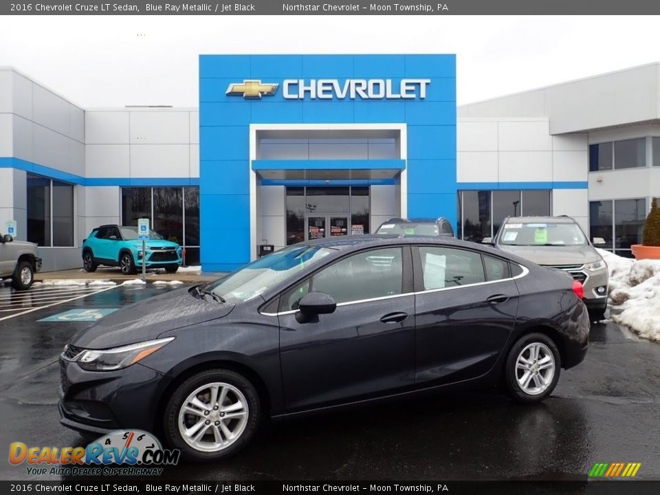 2016 Chevrolet Cruze LT Sedan Blue Ray Metallic / Jet Black Photo #1