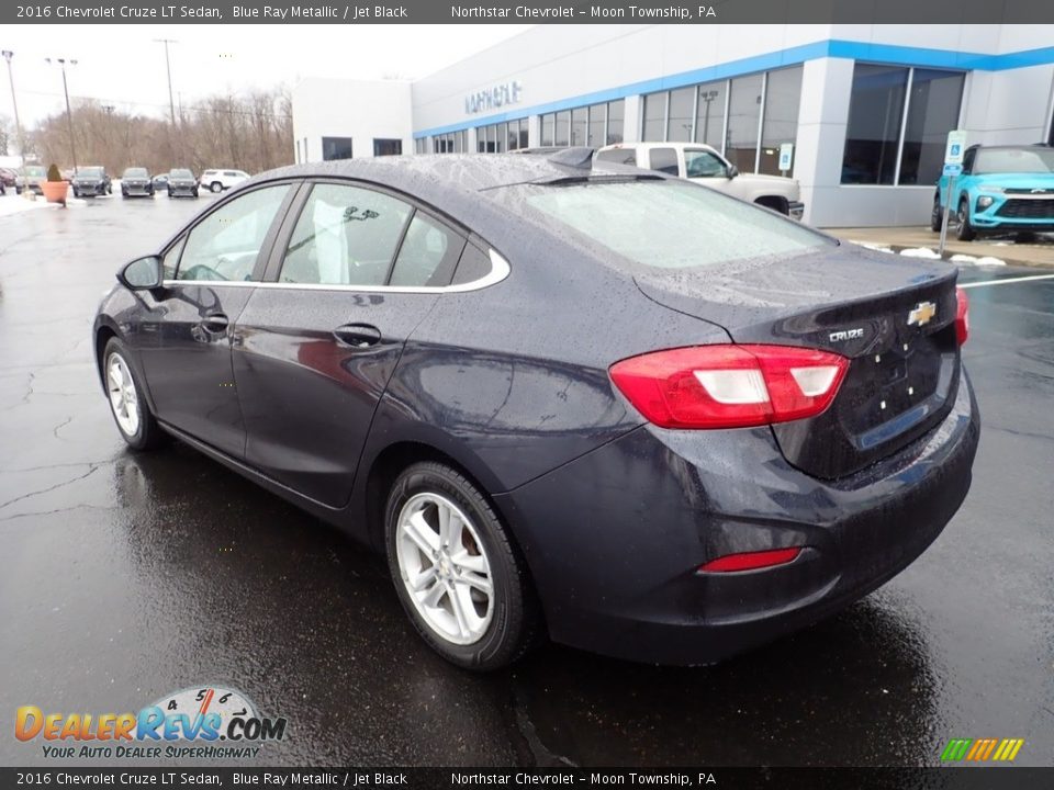 2016 Chevrolet Cruze LT Sedan Blue Ray Metallic / Jet Black Photo #4