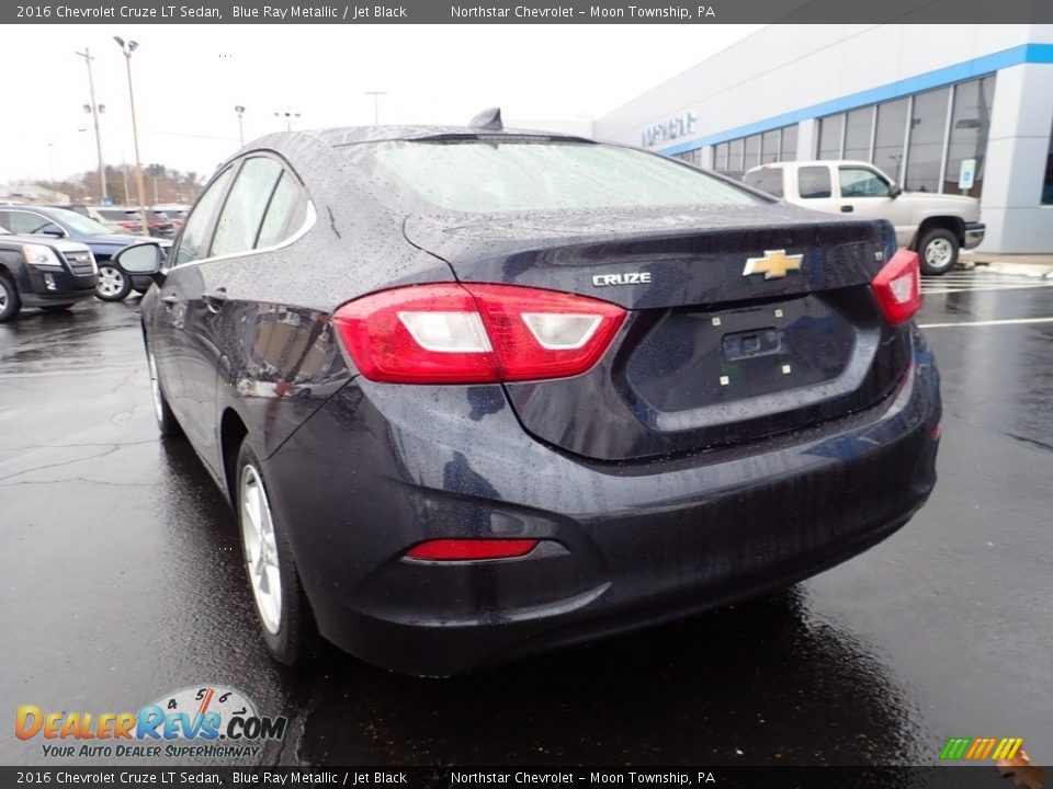 2016 Chevrolet Cruze LT Sedan Blue Ray Metallic / Jet Black Photo #5