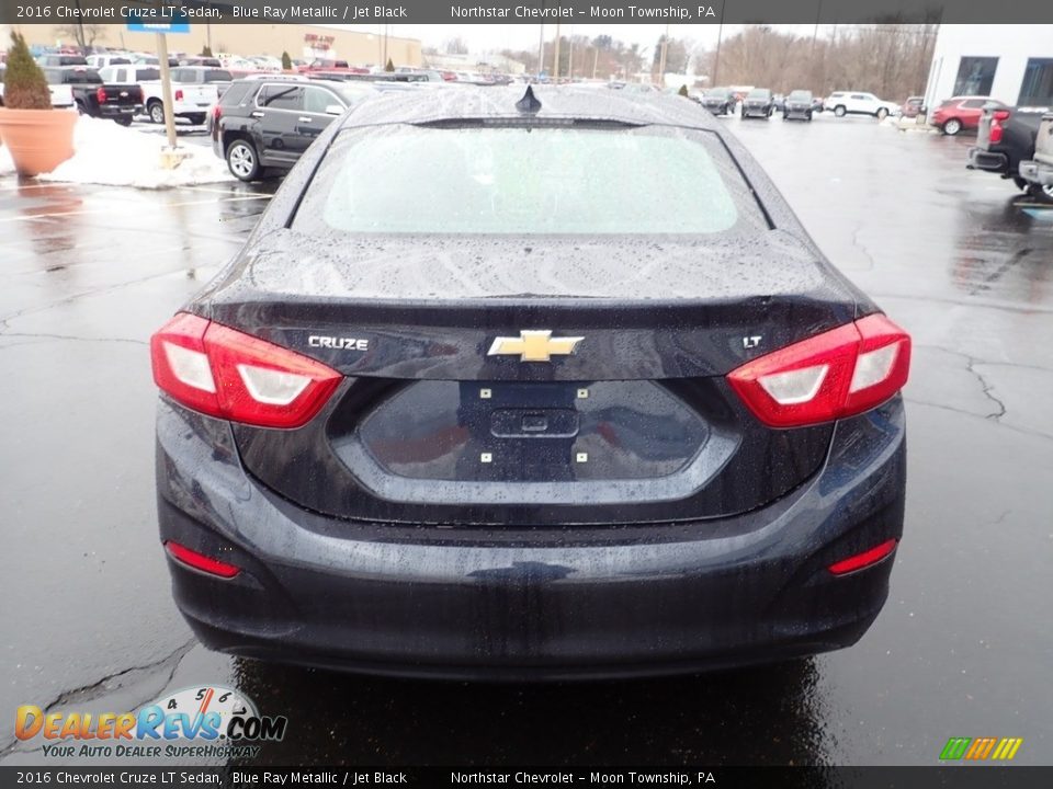 2016 Chevrolet Cruze LT Sedan Blue Ray Metallic / Jet Black Photo #6