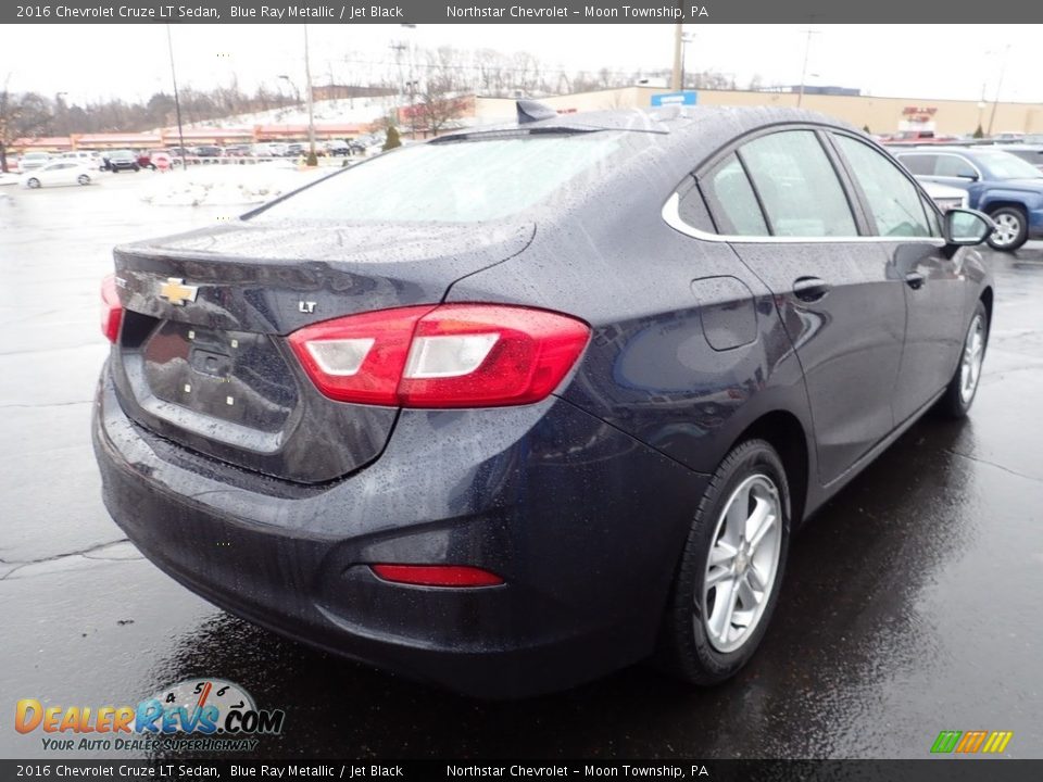 2016 Chevrolet Cruze LT Sedan Blue Ray Metallic / Jet Black Photo #8