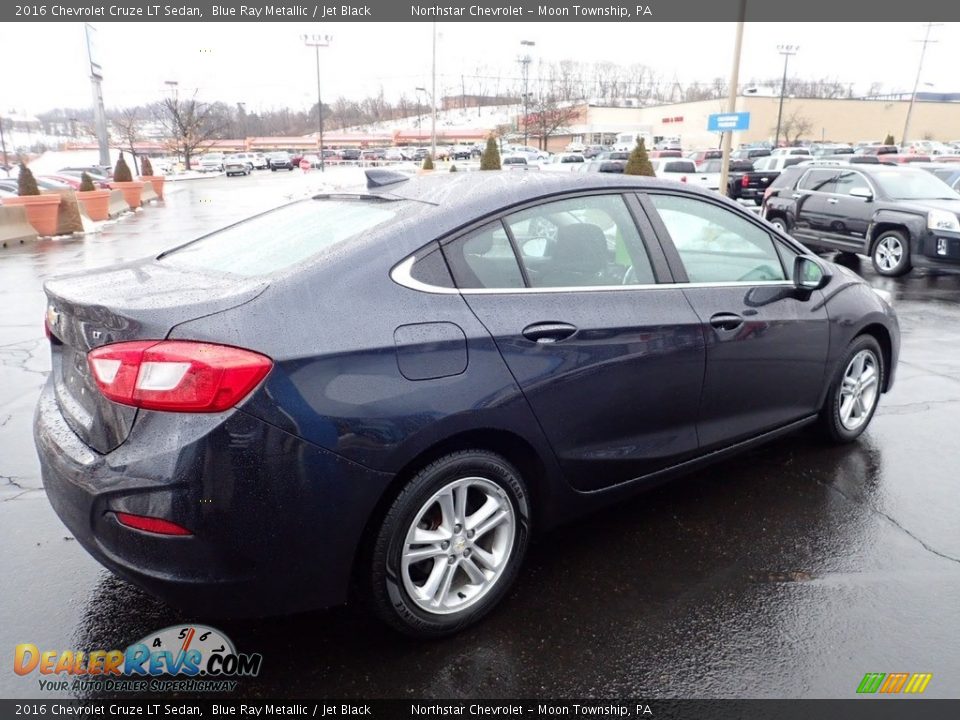 2016 Chevrolet Cruze LT Sedan Blue Ray Metallic / Jet Black Photo #9