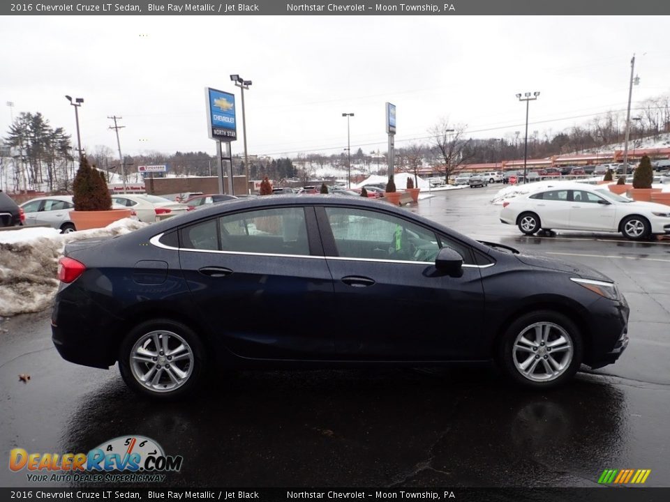 2016 Chevrolet Cruze LT Sedan Blue Ray Metallic / Jet Black Photo #10