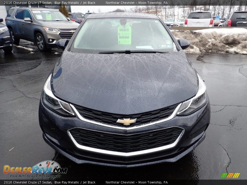 2016 Chevrolet Cruze LT Sedan Blue Ray Metallic / Jet Black Photo #13