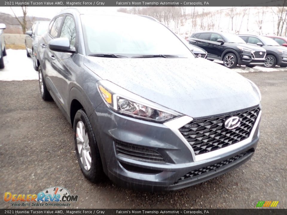 2021 Hyundai Tucson Value AWD Magnetic Force / Gray Photo #3