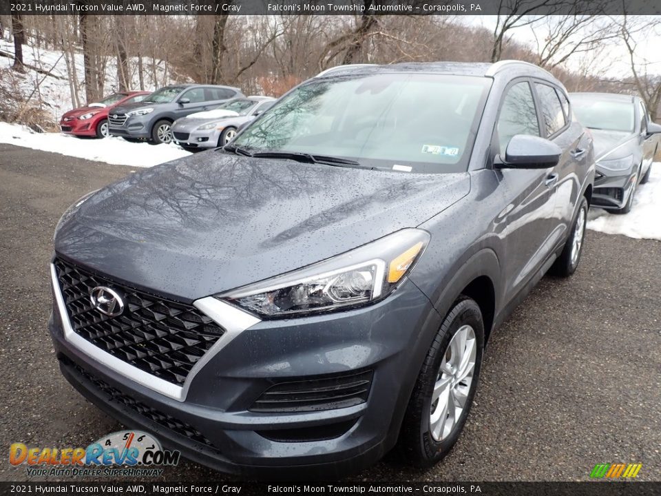 2021 Hyundai Tucson Value AWD Magnetic Force / Gray Photo #5