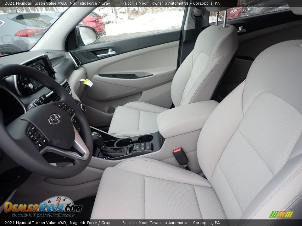 2021 Hyundai Tucson Value AWD Magnetic Force / Gray Photo #8
