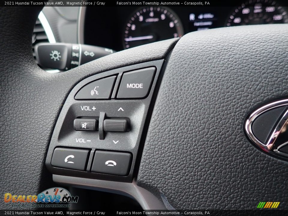 2021 Hyundai Tucson Value AWD Magnetic Force / Gray Photo #15