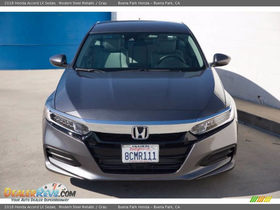 2018 Honda Accord LX Sedan Modern Steel Metallic / Gray Photo #7