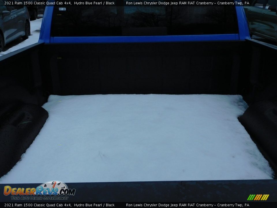 2021 Ram 1500 Classic Quad Cab 4x4 Hydro Blue Pearl / Black Photo #7