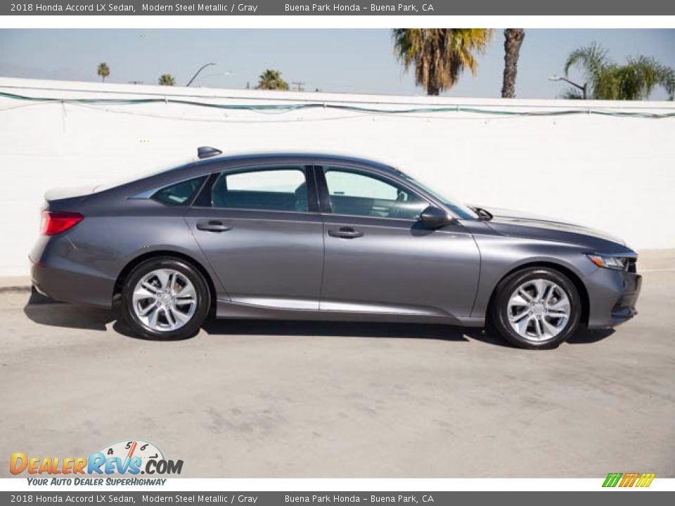 2018 Honda Accord LX Sedan Modern Steel Metallic / Gray Photo #14