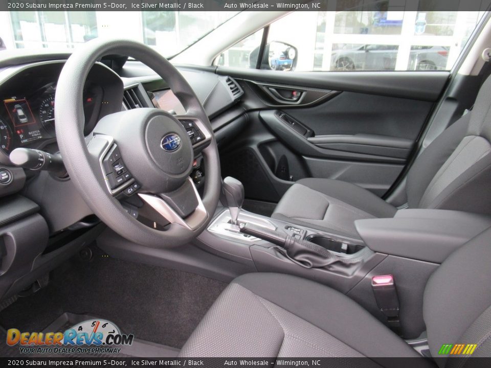 2020 Subaru Impreza Premium 5-Door Ice Silver Metallic / Black Photo #10