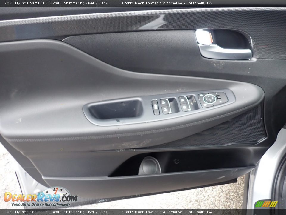 2021 Hyundai Santa Fe SEL AWD Shimmering Silver / Black Photo #11