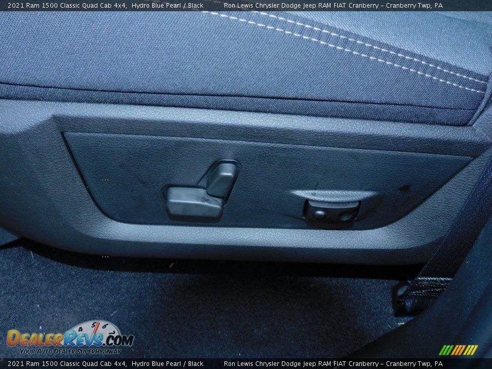 2021 Ram 1500 Classic Quad Cab 4x4 Hydro Blue Pearl / Black Photo #12