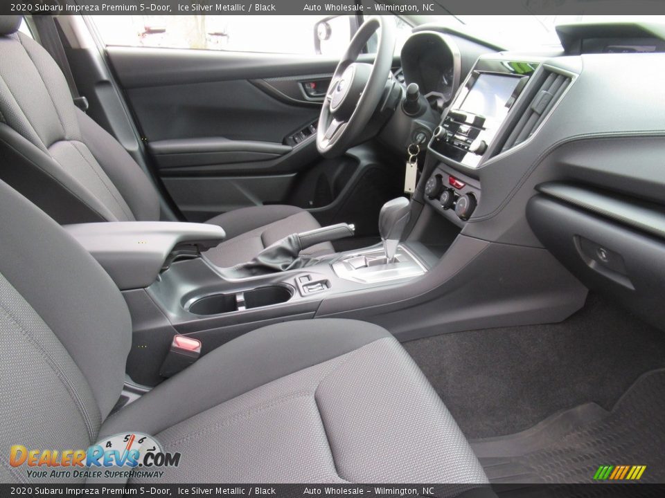 2020 Subaru Impreza Premium 5-Door Ice Silver Metallic / Black Photo #12