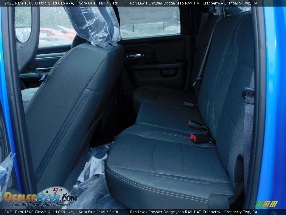 2021 Ram 1500 Classic Quad Cab 4x4 Hydro Blue Pearl / Black Photo #13