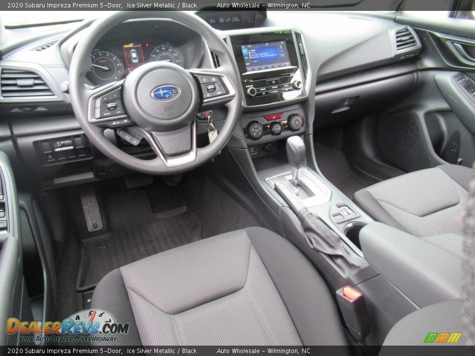 2020 Subaru Impreza Premium 5-Door Ice Silver Metallic / Black Photo #14