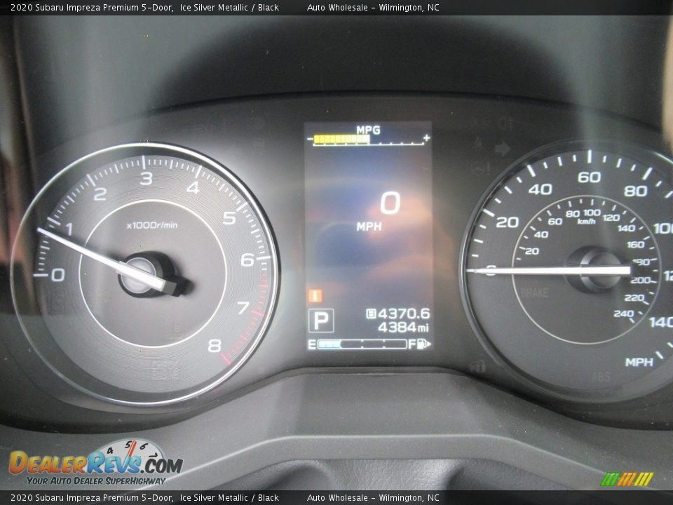 2020 Subaru Impreza Premium 5-Door Ice Silver Metallic / Black Photo #15