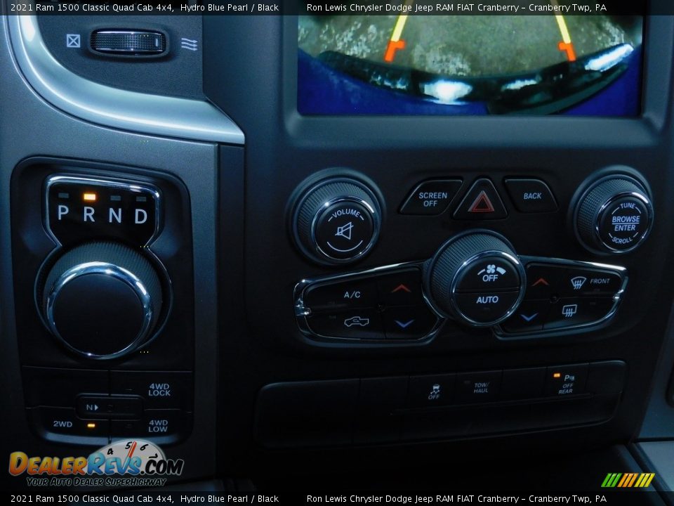 2021 Ram 1500 Classic Quad Cab 4x4 Hydro Blue Pearl / Black Photo #18