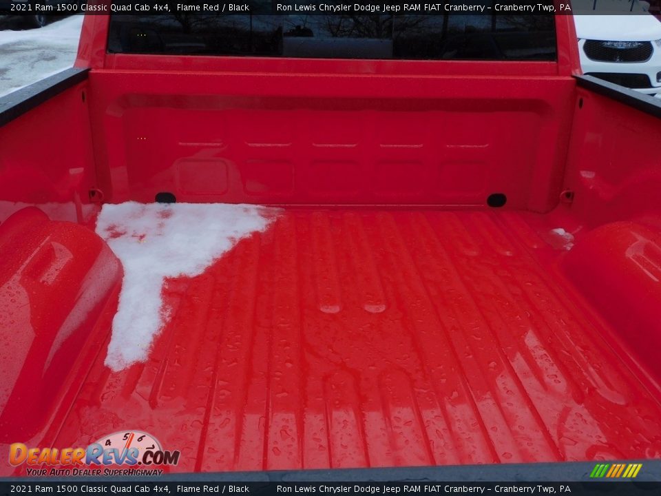 2021 Ram 1500 Classic Quad Cab 4x4 Flame Red / Black Photo #7