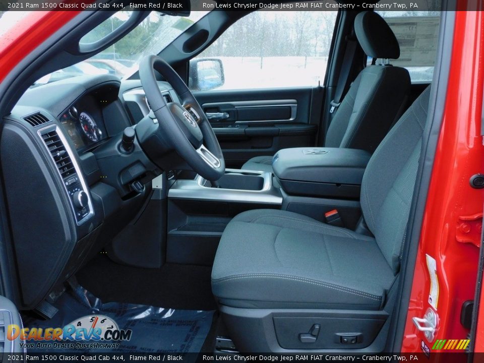 Front Seat of 2021 Ram 1500 Classic Quad Cab 4x4 Photo #11