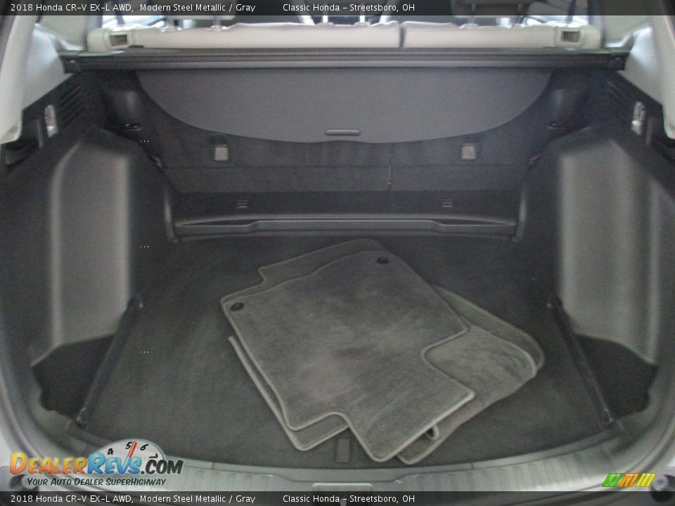 2018 Honda CR-V EX-L AWD Modern Steel Metallic / Gray Photo #14