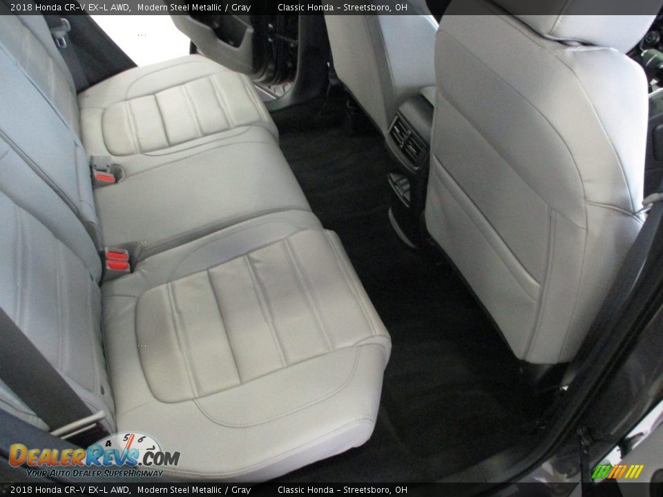 2018 Honda CR-V EX-L AWD Modern Steel Metallic / Gray Photo #20