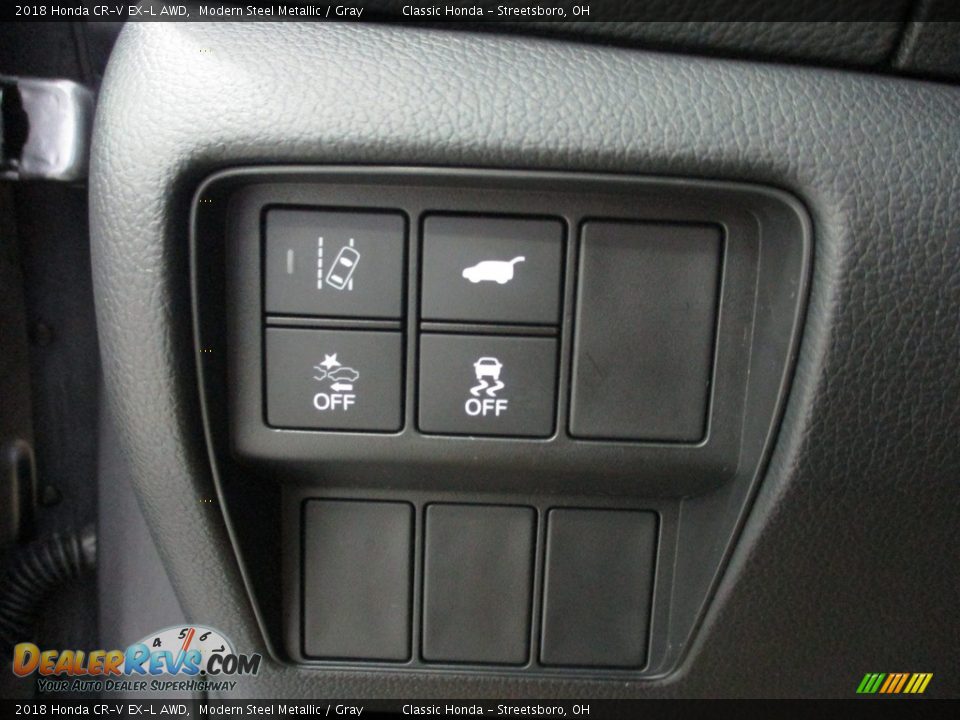 2018 Honda CR-V EX-L AWD Modern Steel Metallic / Gray Photo #29