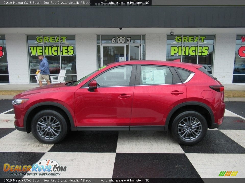 2019 Mazda CX-5 Sport Soul Red Crystal Metallic / Black Photo #1