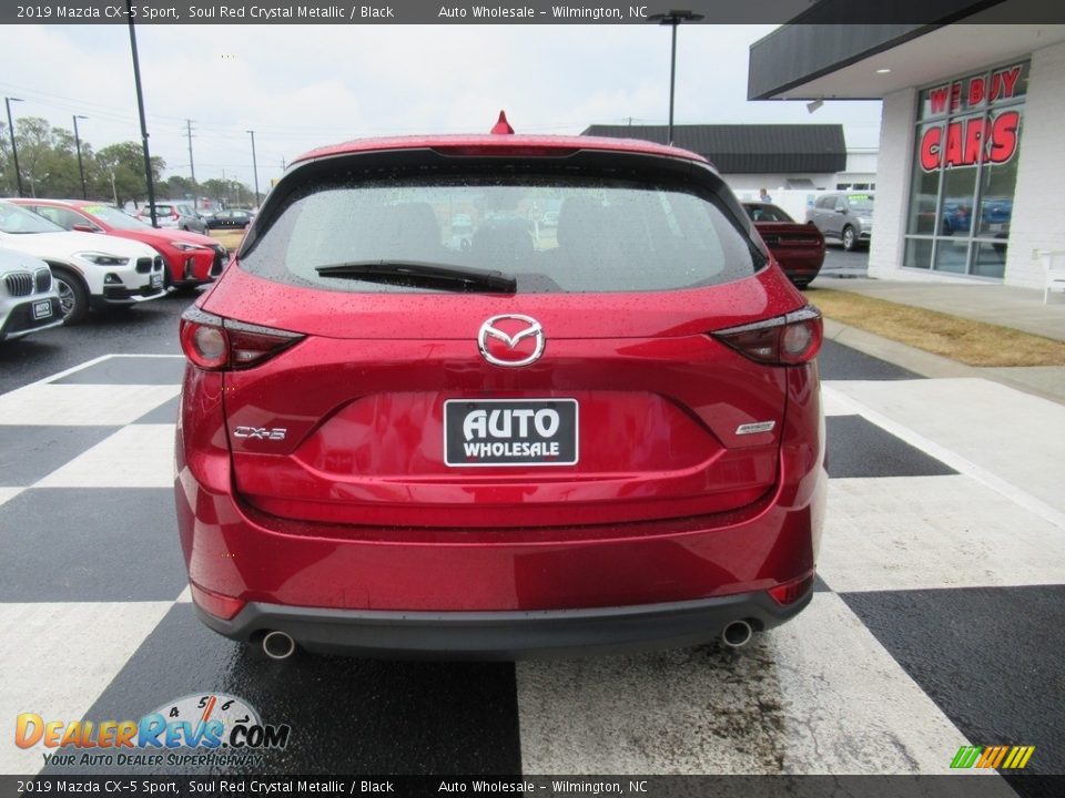 2019 Mazda CX-5 Sport Soul Red Crystal Metallic / Black Photo #4
