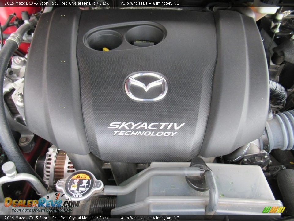 2019 Mazda CX-5 Sport Soul Red Crystal Metallic / Black Photo #6