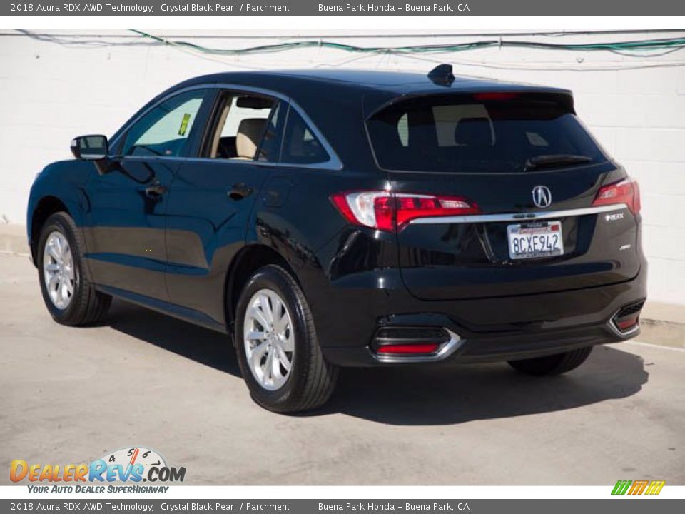 2018 Acura RDX AWD Technology Crystal Black Pearl / Parchment Photo #2