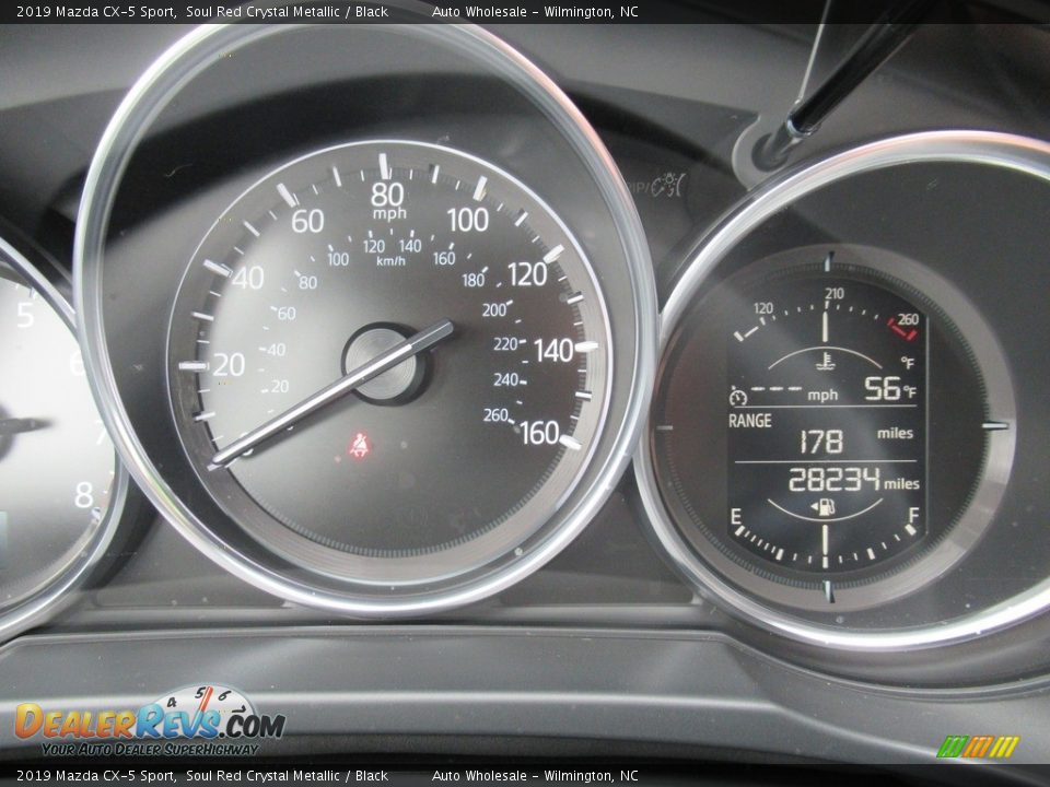 2019 Mazda CX-5 Sport Soul Red Crystal Metallic / Black Photo #16