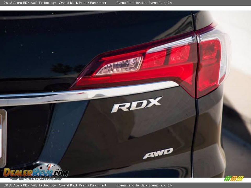2018 Acura RDX AWD Technology Crystal Black Pearl / Parchment Photo #13