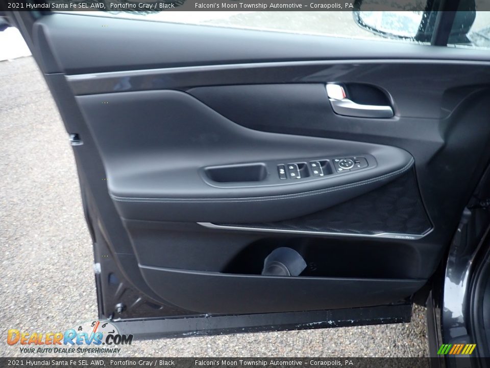 2021 Hyundai Santa Fe SEL AWD Portofino Gray / Black Photo #11