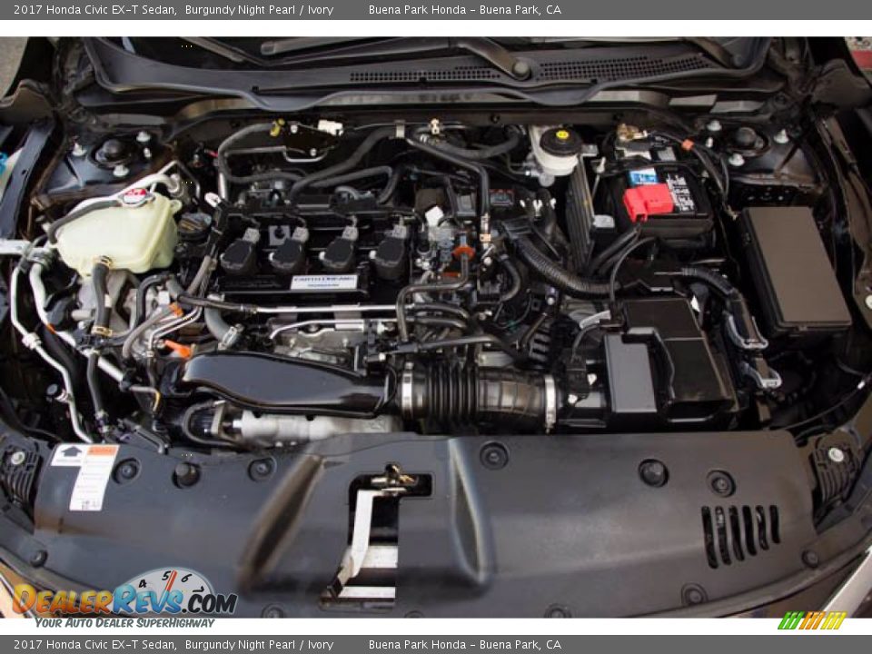 2017 Honda Civic EX-T Sedan 1.5 Liter Turbocharged DOHC 16-Valve 4 Cylinder Engine Photo #35