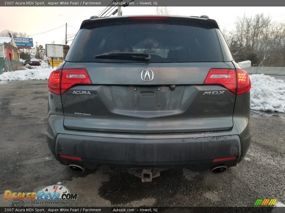 2007 Acura MDX Sport Aspen White Pearl / Parchment Photo #4