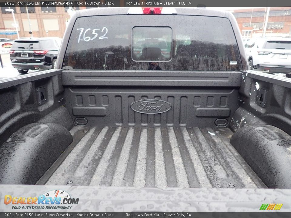 2021 Ford F150 Lariat SuperCrew 4x4 Kodiak Brown / Black Photo #8