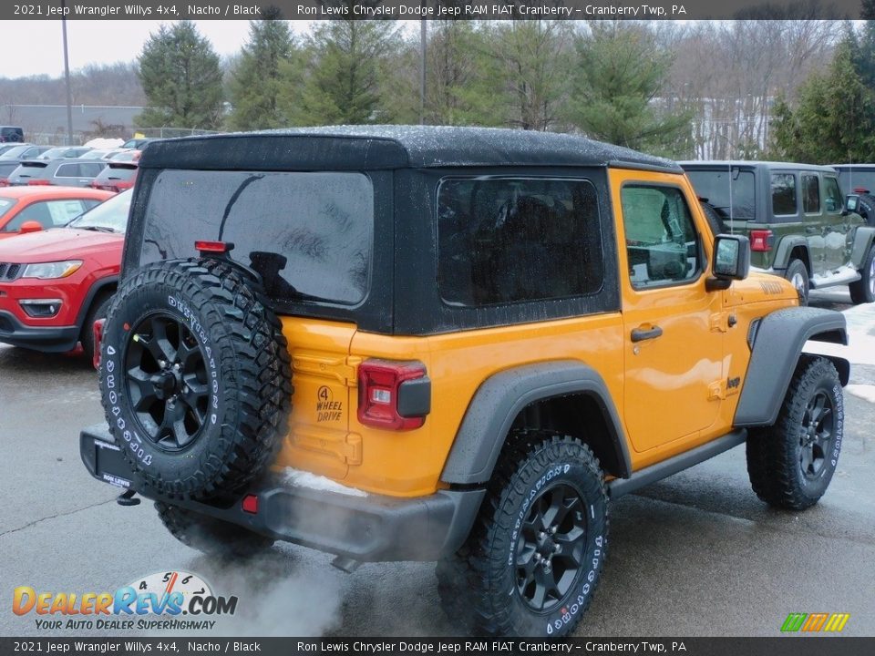 2021 Jeep Wrangler Willys 4x4 Nacho / Black Photo #5