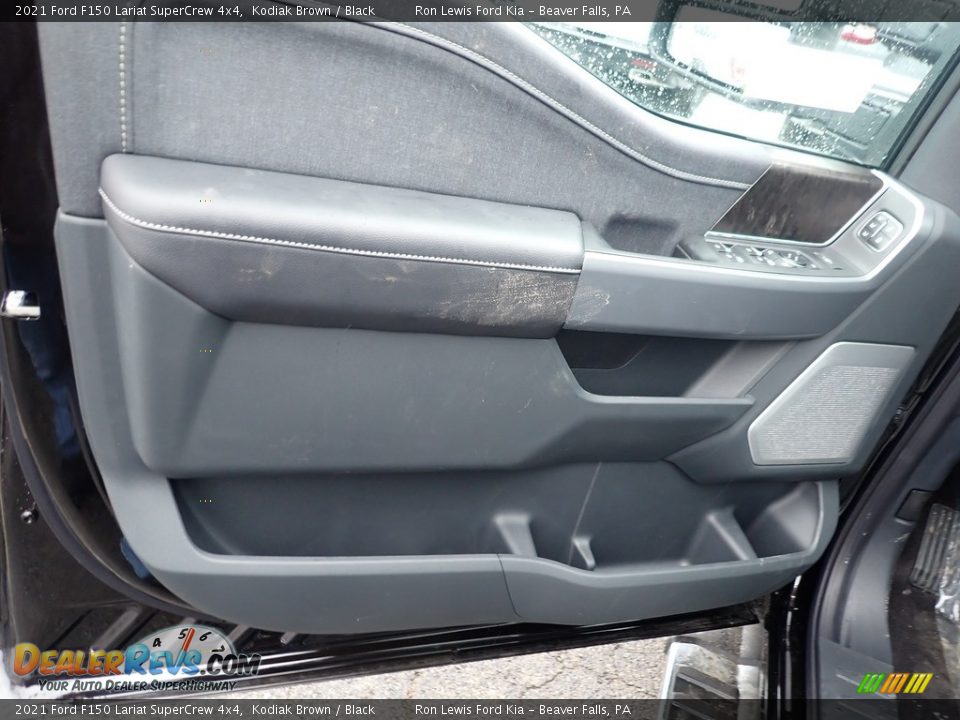 2021 Ford F150 Lariat SuperCrew 4x4 Kodiak Brown / Black Photo #14