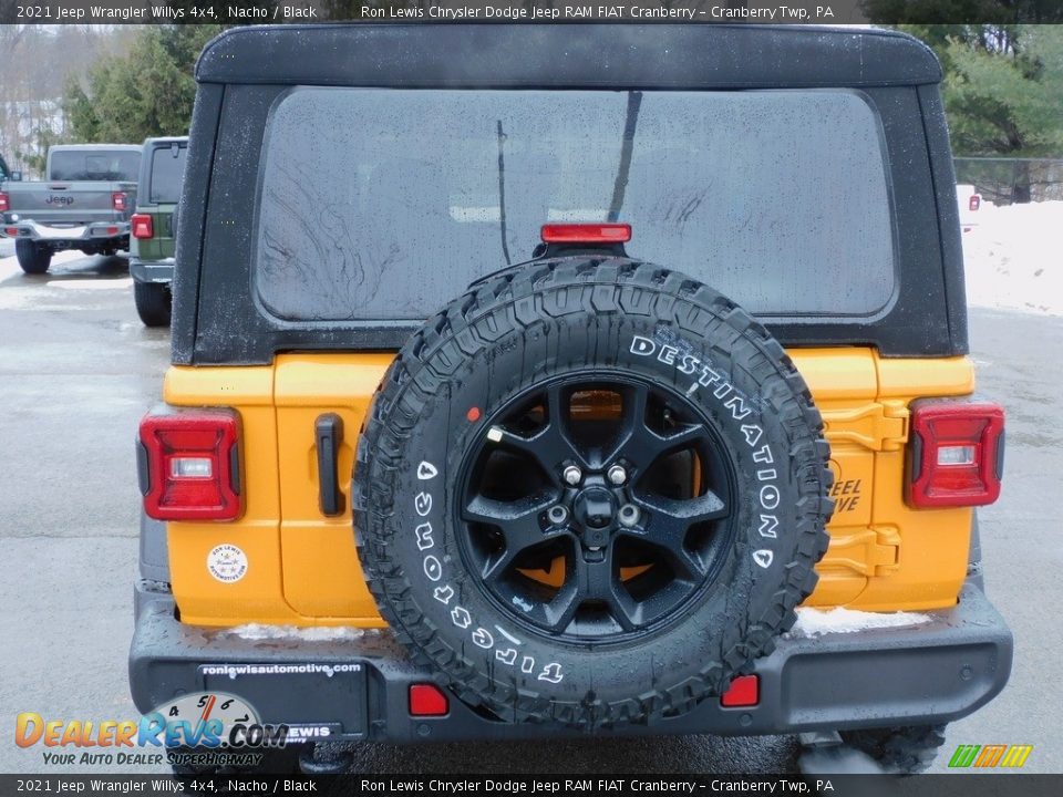 2021 Jeep Wrangler Willys 4x4 Nacho / Black Photo #6