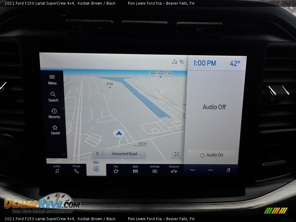 2021 Ford F150 Lariat SuperCrew 4x4 Kodiak Brown / Black Photo #17