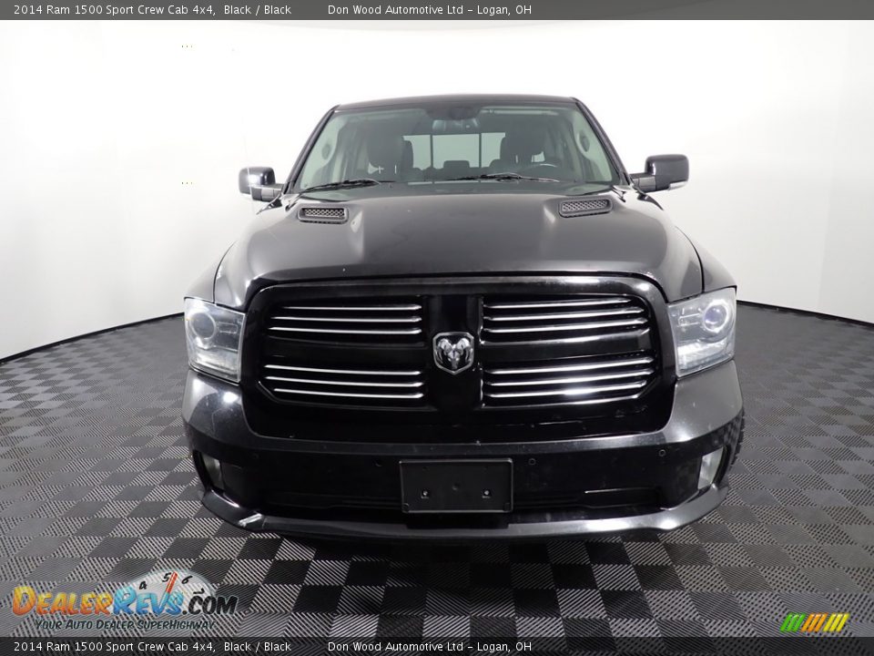 2014 Ram 1500 Sport Crew Cab 4x4 Black / Black Photo #9