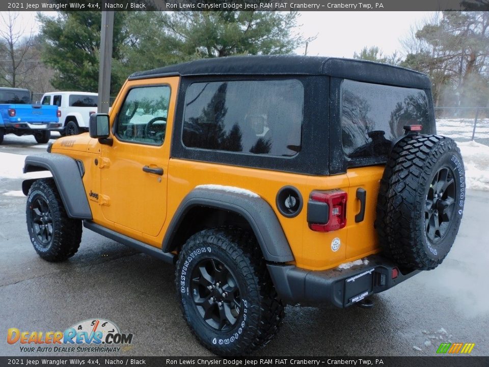 2021 Jeep Wrangler Willys 4x4 Nacho / Black Photo #8