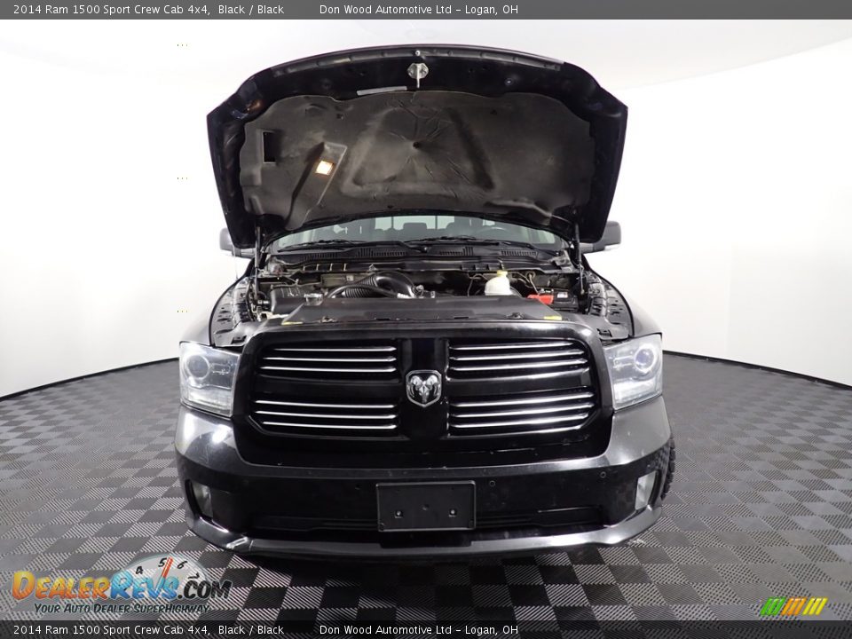 2014 Ram 1500 Sport Crew Cab 4x4 Black / Black Photo #10