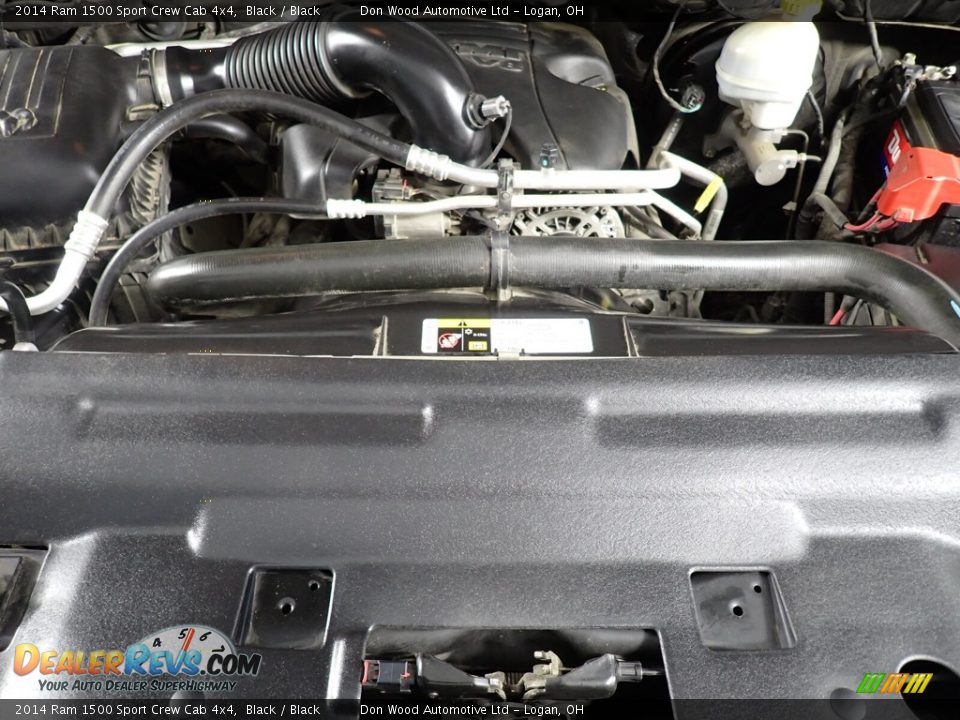 2014 Ram 1500 Sport Crew Cab 4x4 Black / Black Photo #11