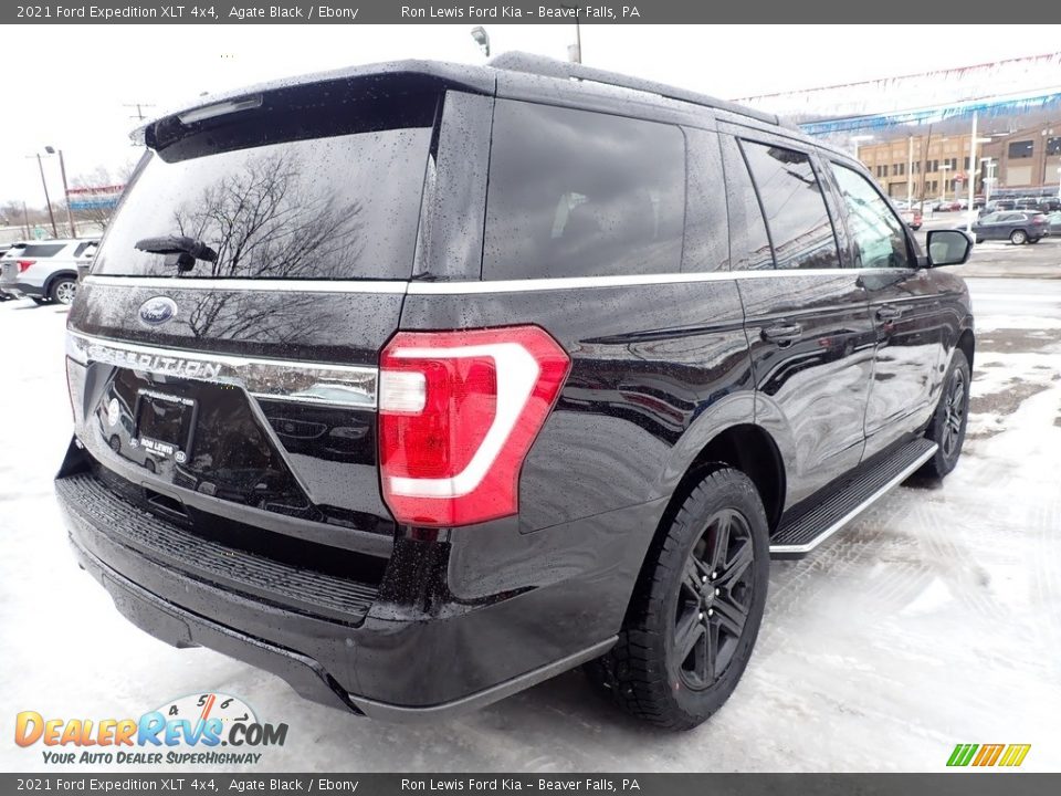 2021 Ford Expedition XLT 4x4 Agate Black / Ebony Photo #2