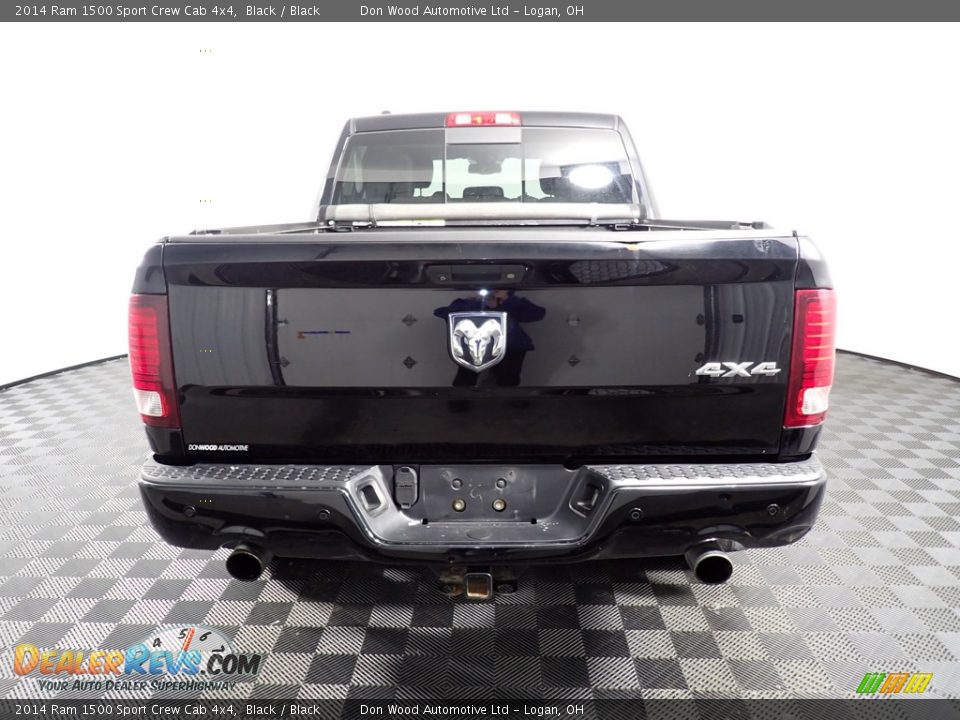 2014 Ram 1500 Sport Crew Cab 4x4 Black / Black Photo #16