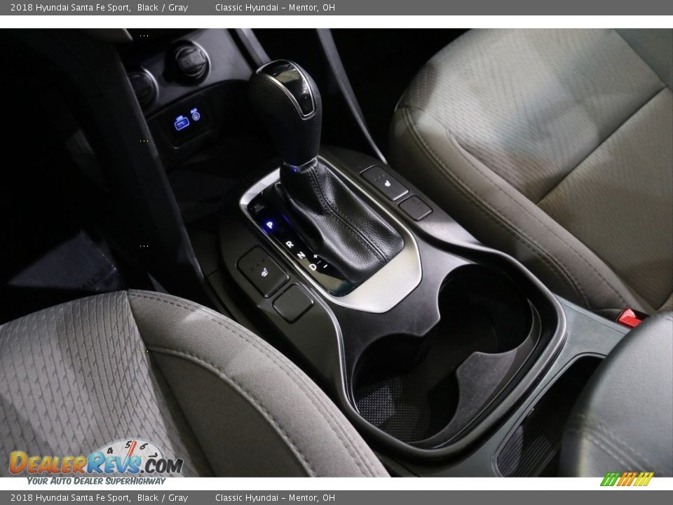 2018 Hyundai Santa Fe Sport Black / Gray Photo #15